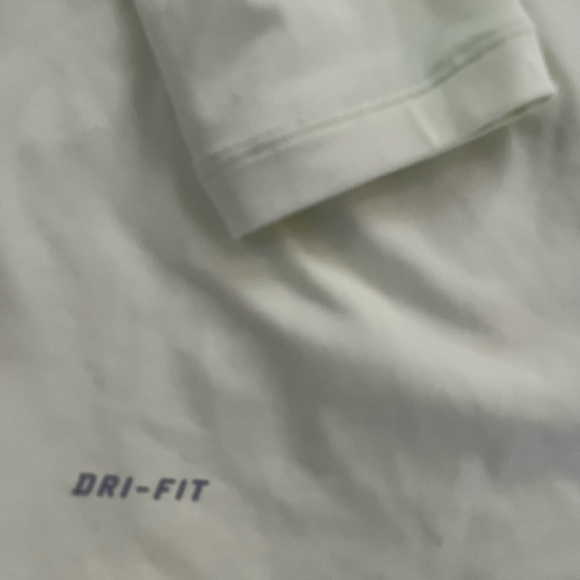 Nike Pro Combat Neon Green Pullover - Picture 3 of 4